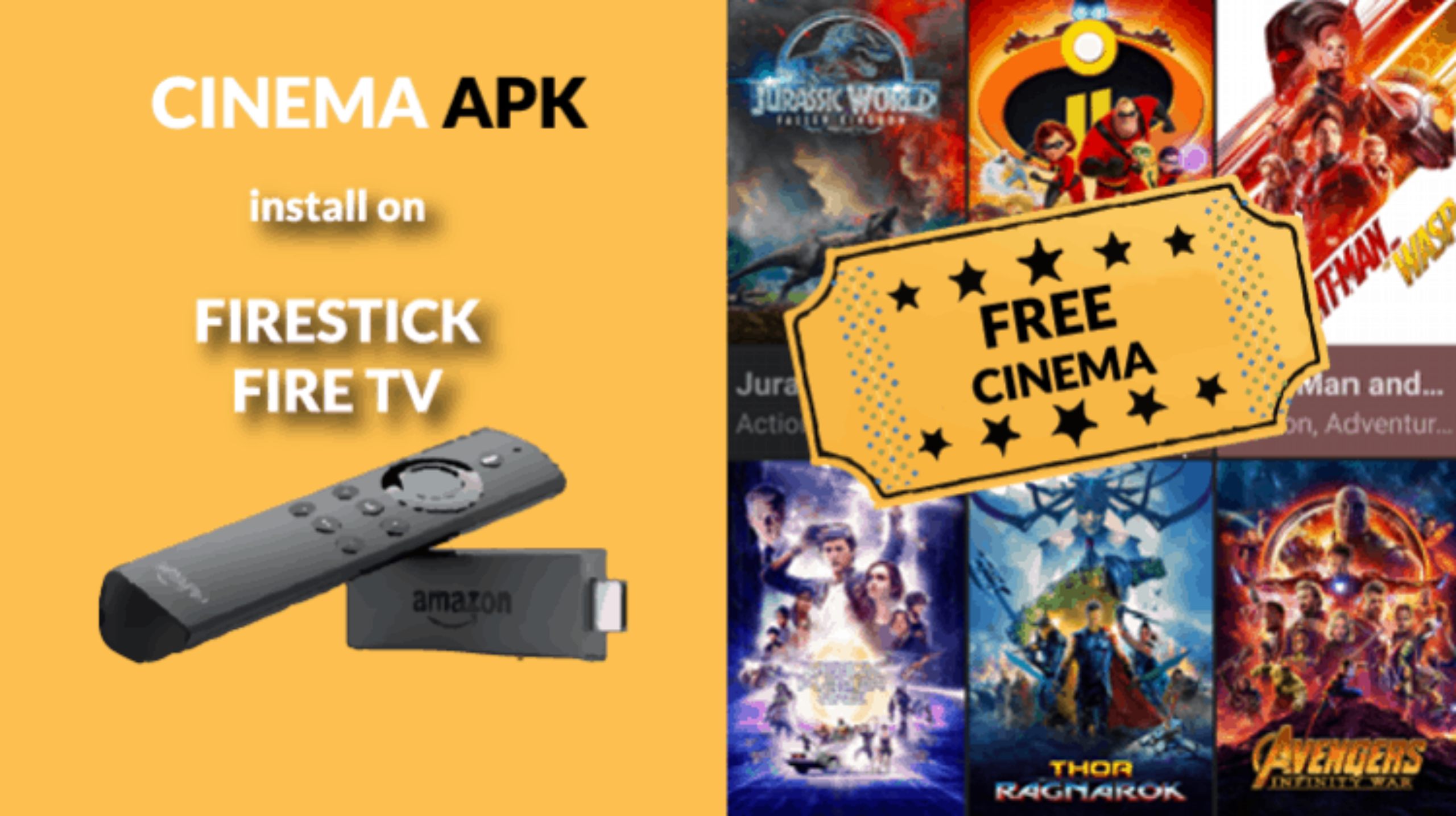 how to install cinema on firestick